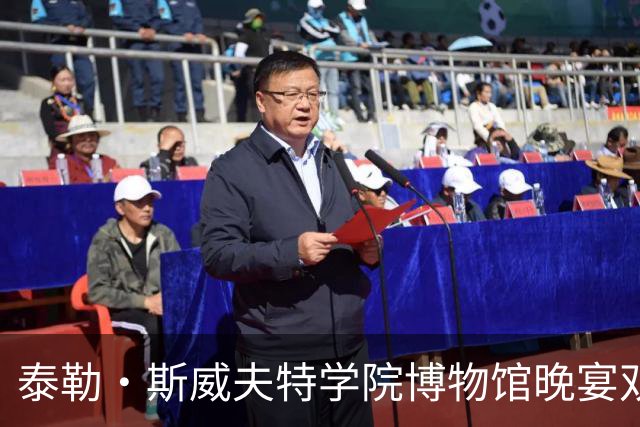 泰勒·斯威夫特学院博物馆晚宴双蓝造型献唱